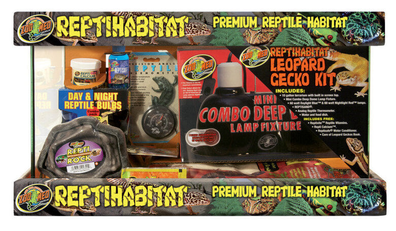 ZOOMED Terrarium Crested Gecko Kit 30x30x46 cm
