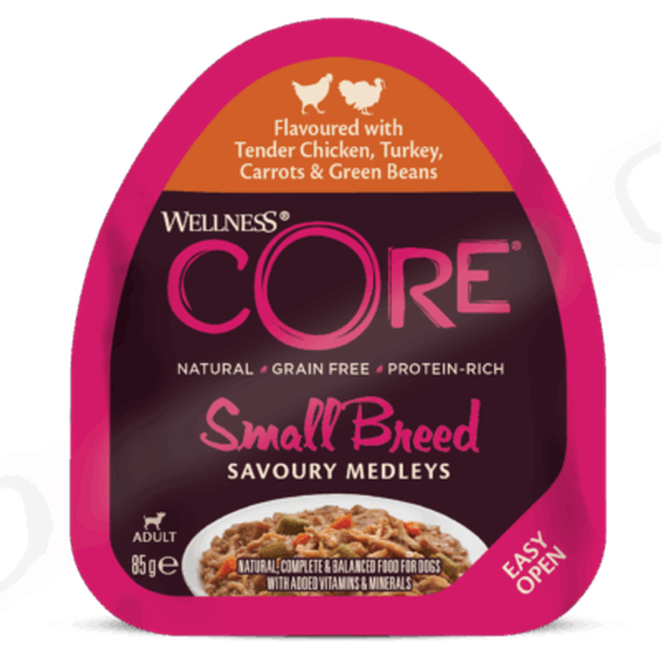 WELLNESS CORE Small Breed Adult Low Fat Dinde 5kg