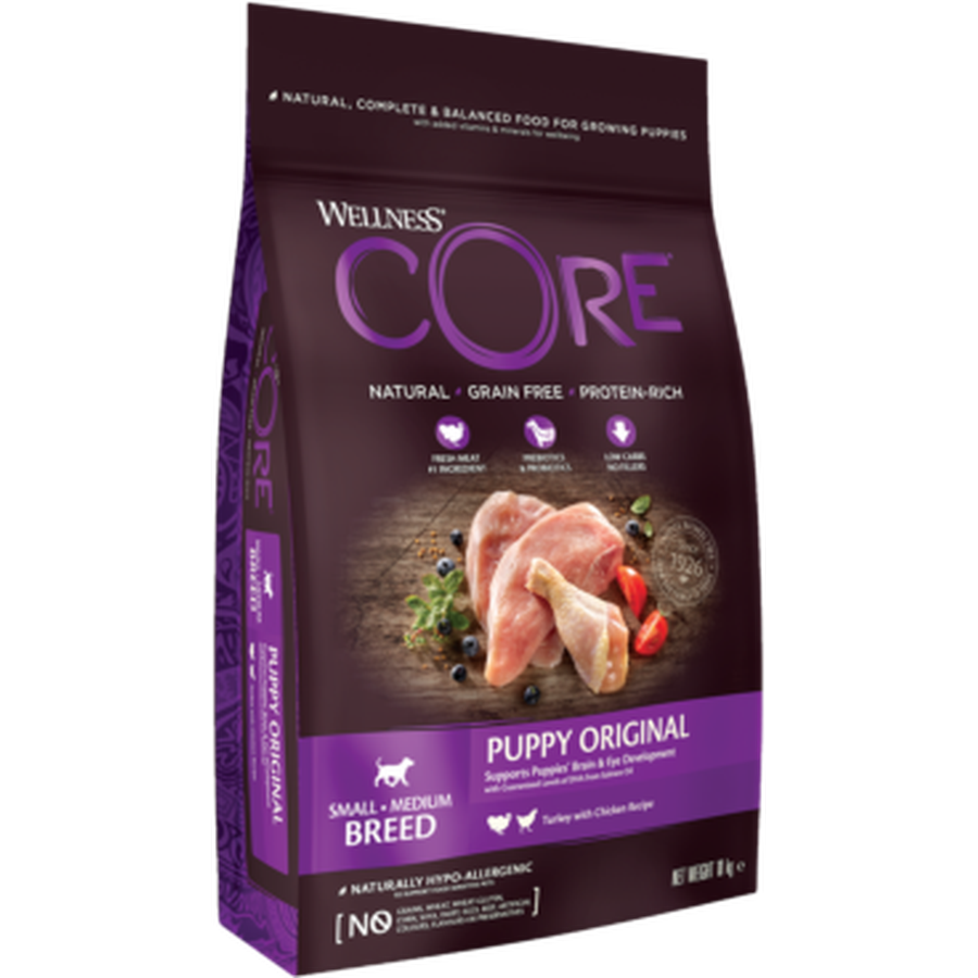 WELLNESS CORE Small Breed Adult Low Fat Dinde 5kg
