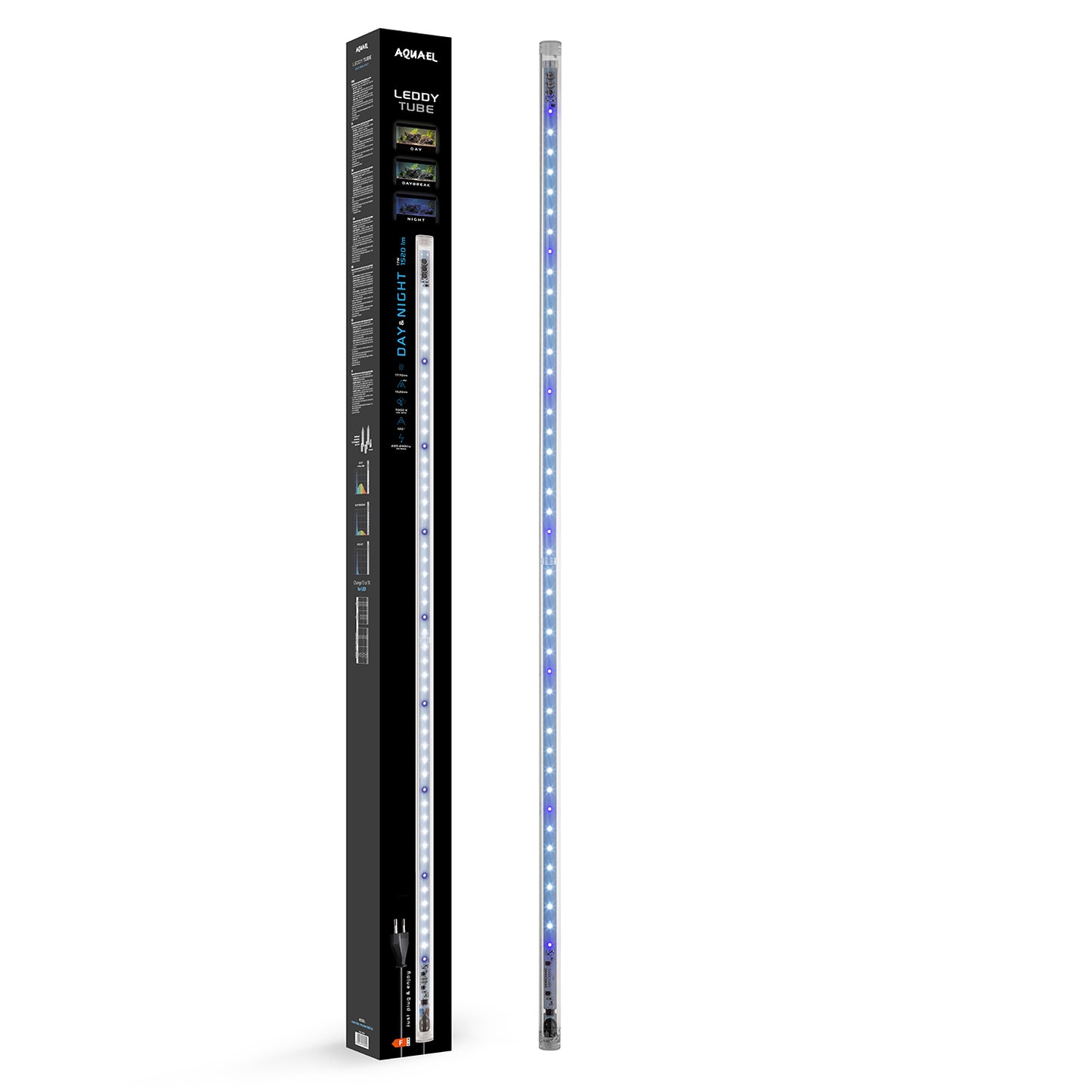 AQUAEL Adaptateur T8 Retrofit Leddy 2 pièces