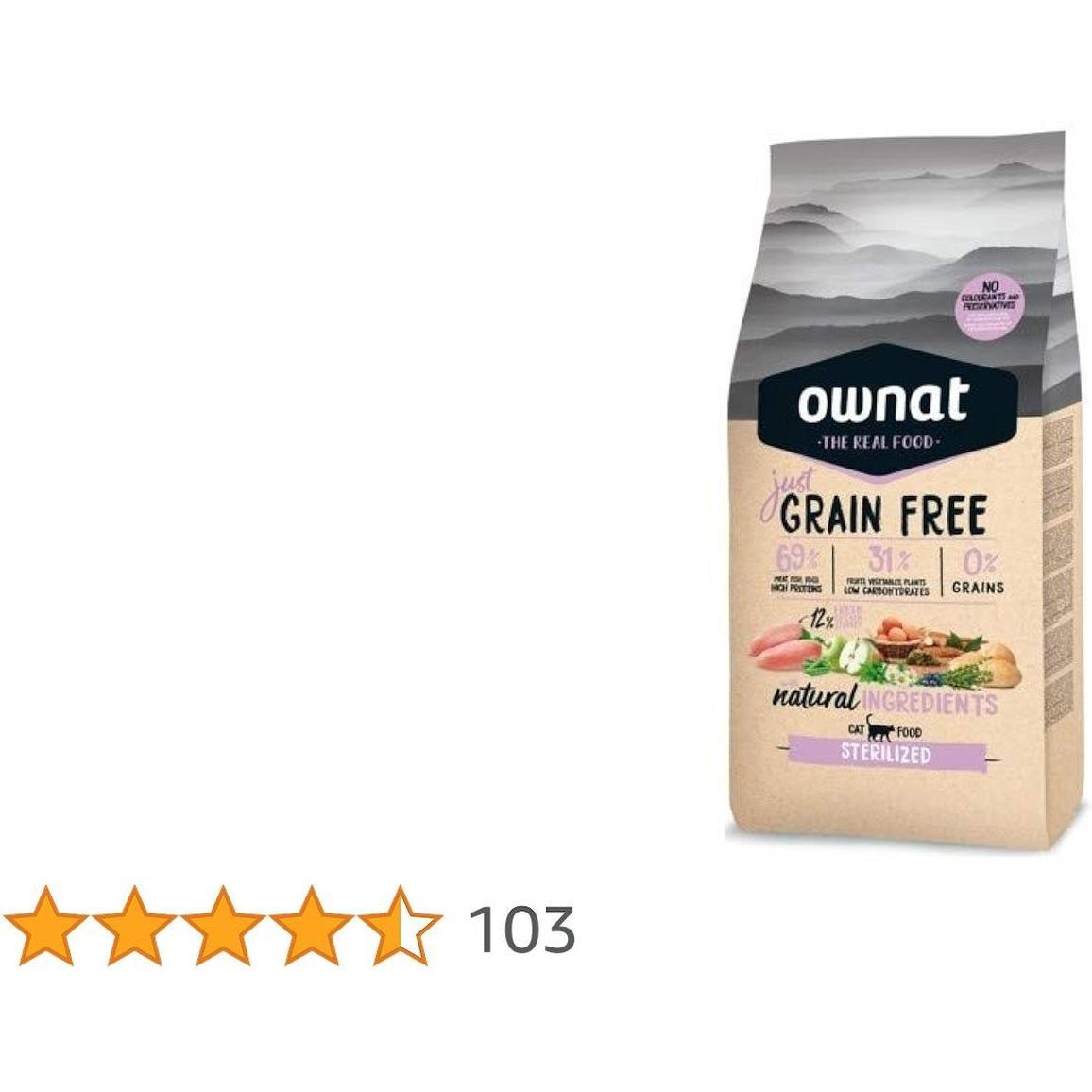OWNAT Just Grain Free Sterilized Cat 2kg