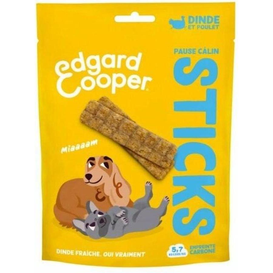 EDGARD COOPER Sticks Pause Câlin dinde et Poulet 75g