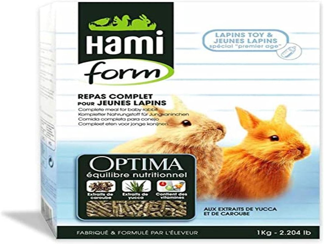 HAMIFORM Repas spécial lapin toys et jeune lapin 900g