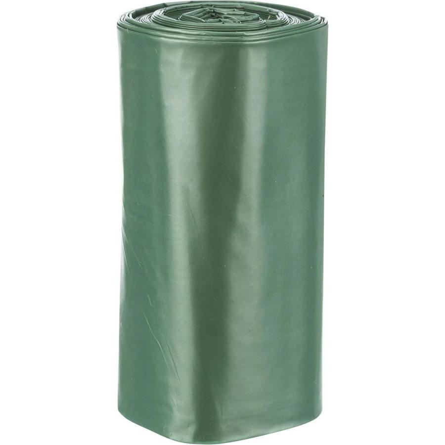 TRIXIE Sacs ramasse crottes compostables 10 x 10 sacs Vert forêt