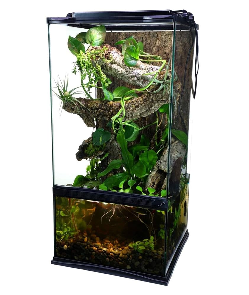 ZOOMED Paludarium 91x46x91 cm 80L
