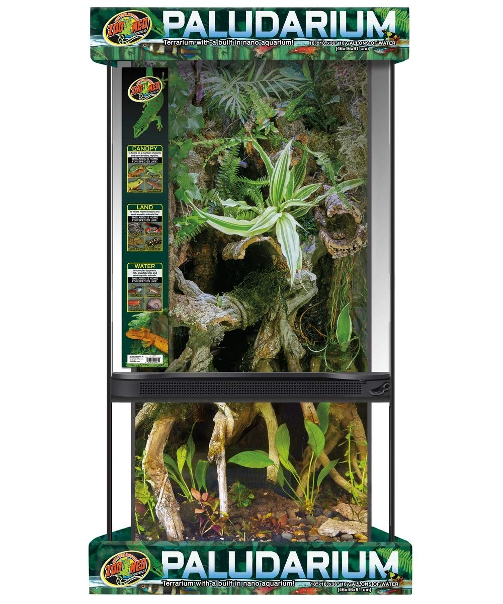ZOOMED ReptiHabitat Terrarium Double Porte 91x46x46 cm