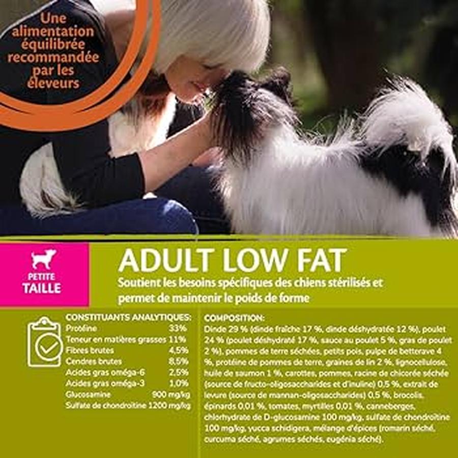 WELLNESS CORE Small Breed Adult Low Fat Dinde 5kg