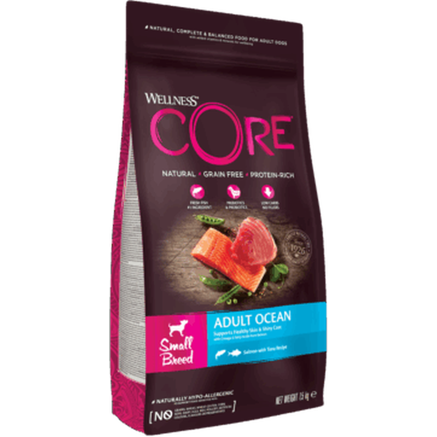 WELLNESS CORE Small Breed Adult Low Fat Dinde 5kg
