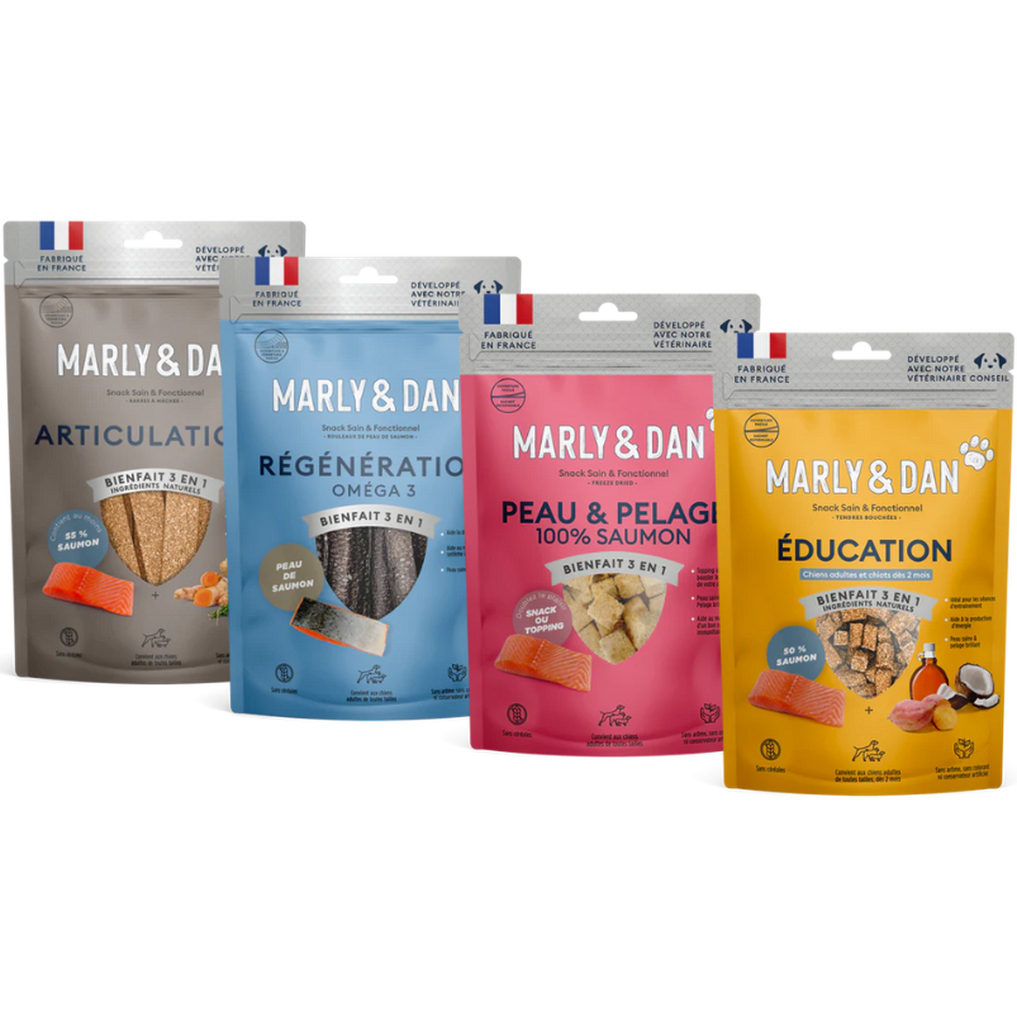 MARLY ET DAN Dental seau 28 sticks Chien S 400g