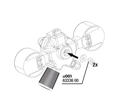 PROFLORA joint plat système u (x 2pc)