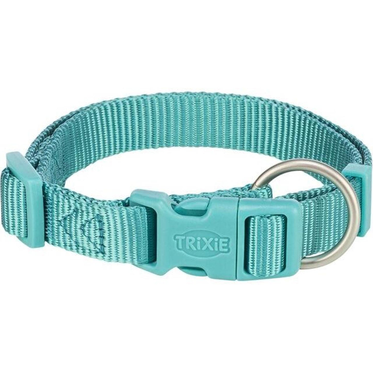 TRIXIE Premium Collier pour Chien Nylon Réglable Noir 25-40 cm x 1,5 cm
