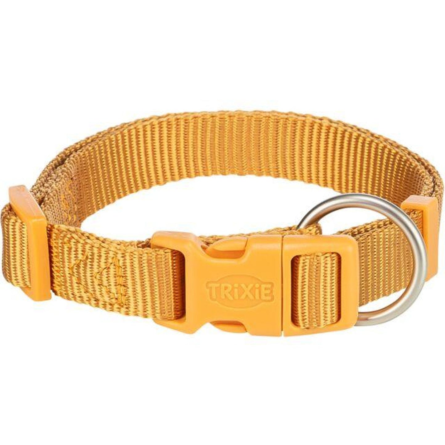 TRIXIE Premium Collier pour Chien Nylon Réglable Noir 25-40 cm x 1,5 cm