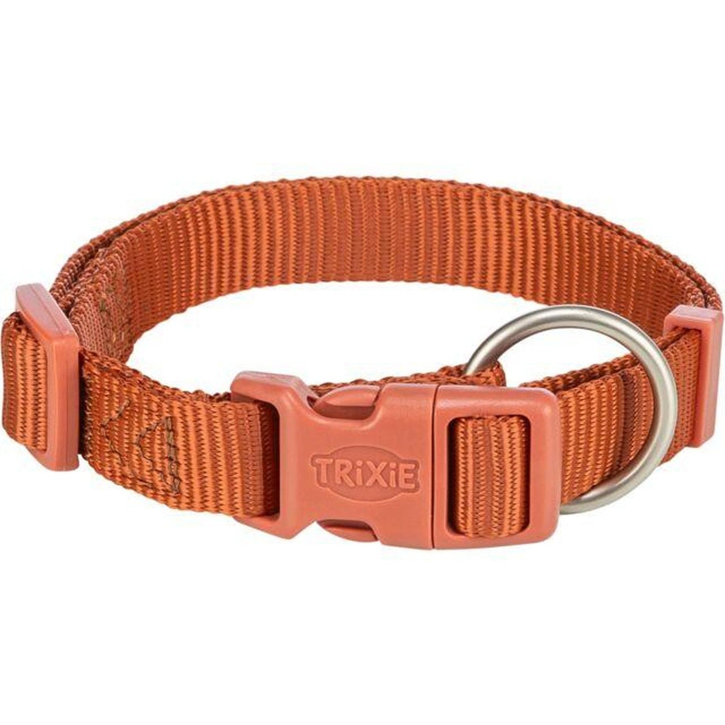 TRIXIE Premium Collier pour Chien Nylon Réglable Noir 25-40 cm x 1,5 cm