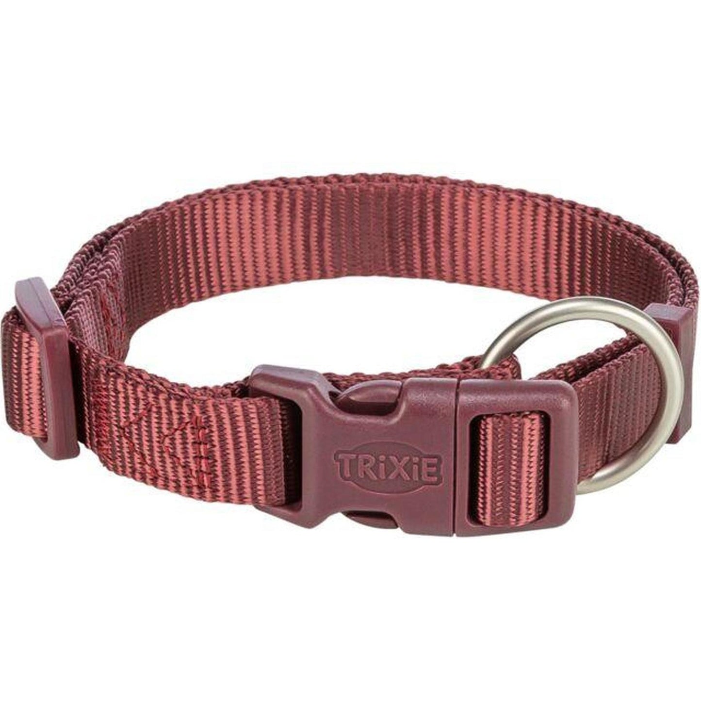 TRIXIE Premium Collier pour Chien Nylon Réglable Noir 25-40 cm x 1,5 cm