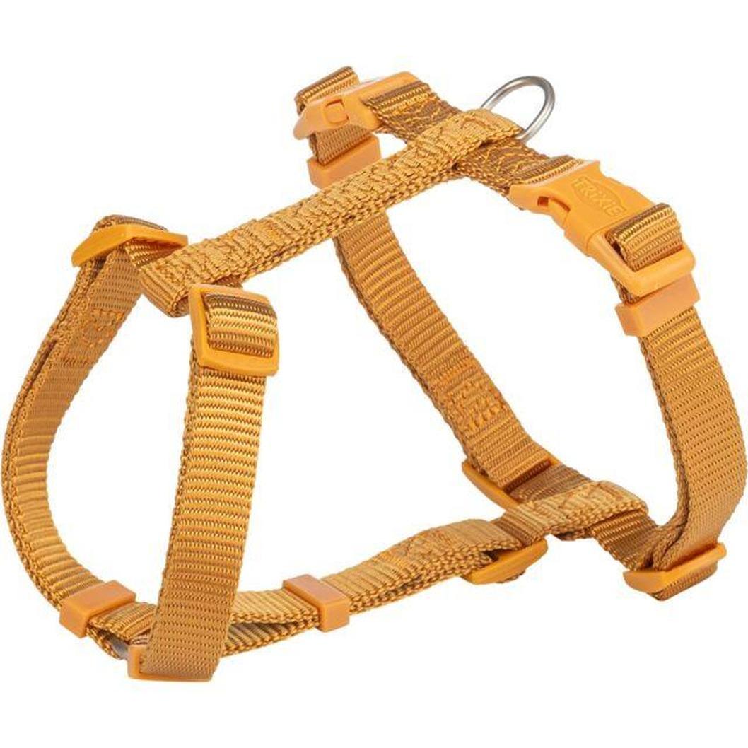 TRIXIE Premium Harnais H pour chien Nylon Rembourré Réglable Plusieurs Tailles et Coloris