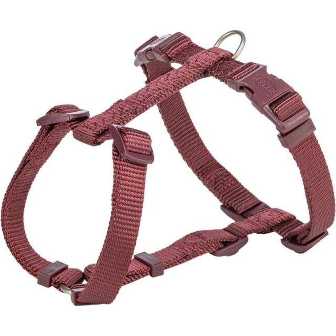 TRIXIE Premium Harnais H pour chien Nylon Rembourré Réglable Plusieurs Tailles et Coloris