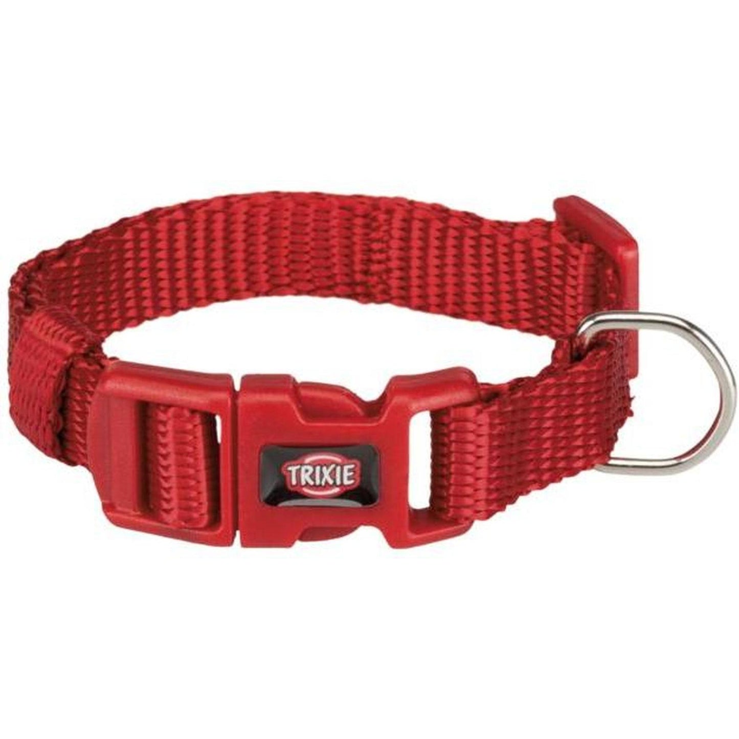 TRIXIE Premium Collier pour Chien Nylon Réglable Noir 25-40 cm x 1,5 cm