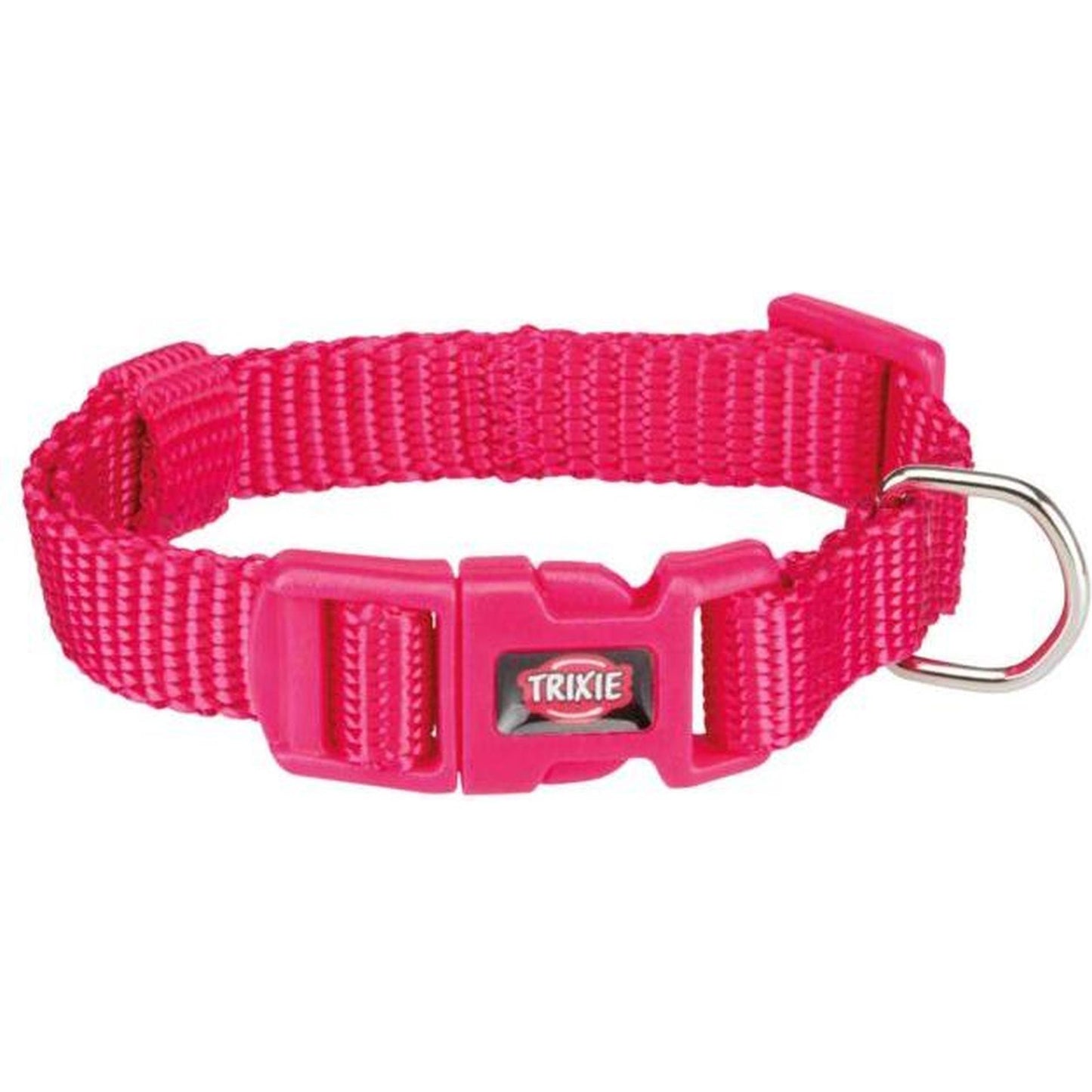 TRIXIE Premium Collier pour Chien Nylon Réglable Noir 25-40 cm x 1,5 cm