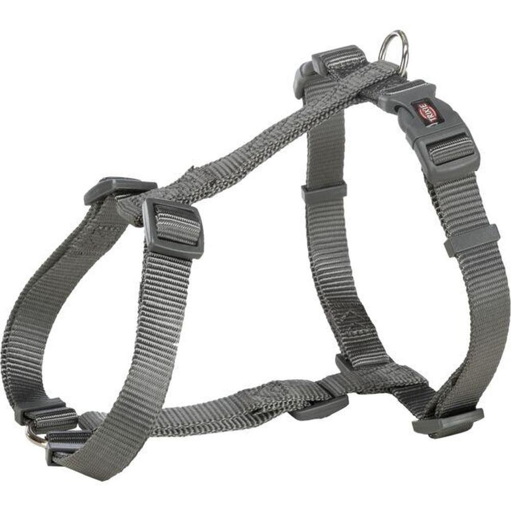 TRIXIE Premium Harnais H pour chien Nylon Rembourré Réglable Plusieurs Tailles et Coloris