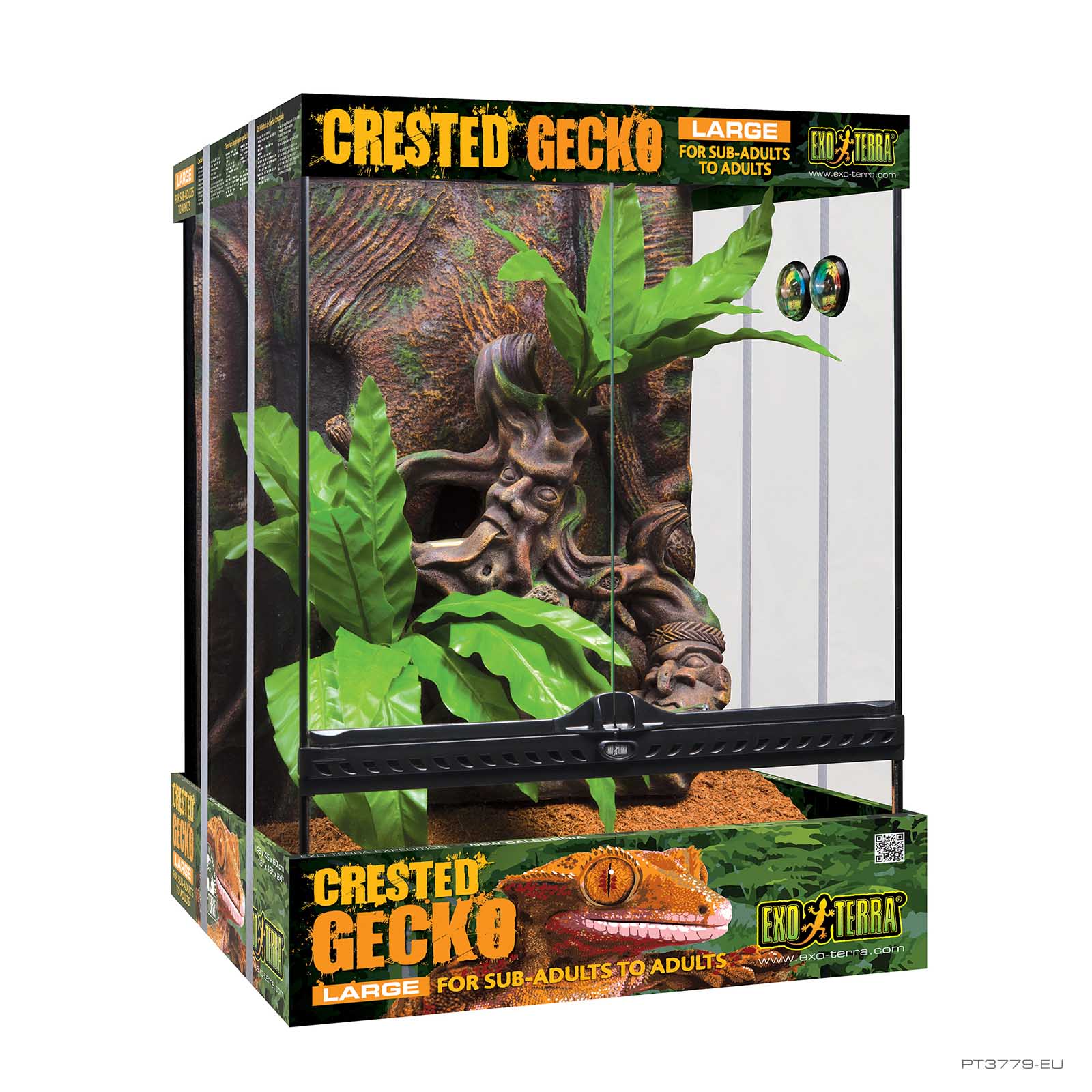 ZOOMED Terrarium Crested Gecko Kit 30x30x46 cm
