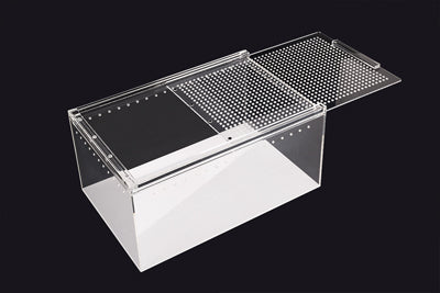 TERRARIUM ACRYLIQUE TRANSPARENT 30x20x15cm REPTIZOO