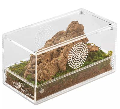 BOITE INSECTES ACRYLIQUE 20.3x10.2x10.2cm REPTIZOO