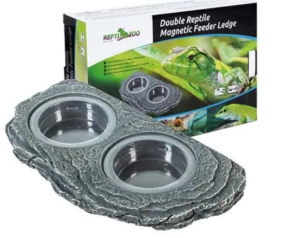 MANGEOIRE MAGNETIQUE DOUBLE "Pierre" 18x9.2x2.8cm