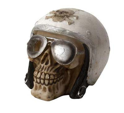 Crâne 14x14x13cm SCALARE