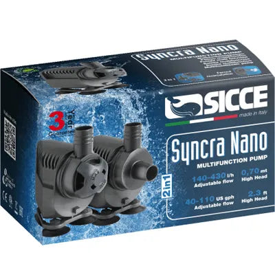POMPE SYNCRA NANO 430l/h SICCE