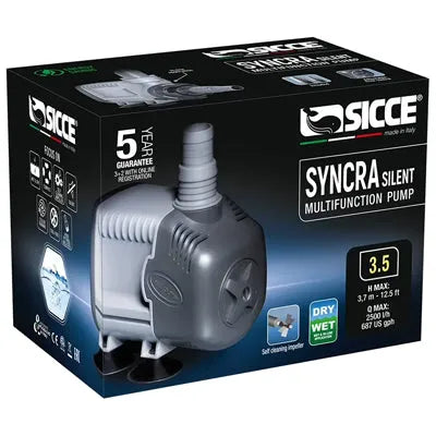 POMPE SYNCRA SILENT 3.5 2500l/h SICCE