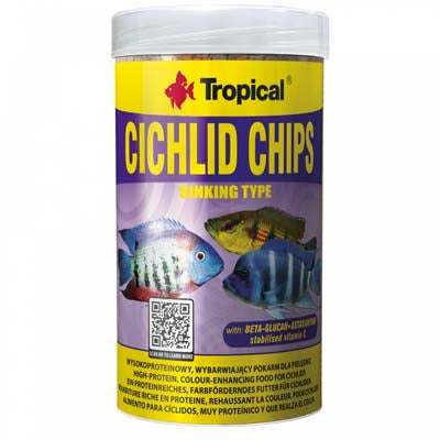 CICHLID CHIPS 1000ml