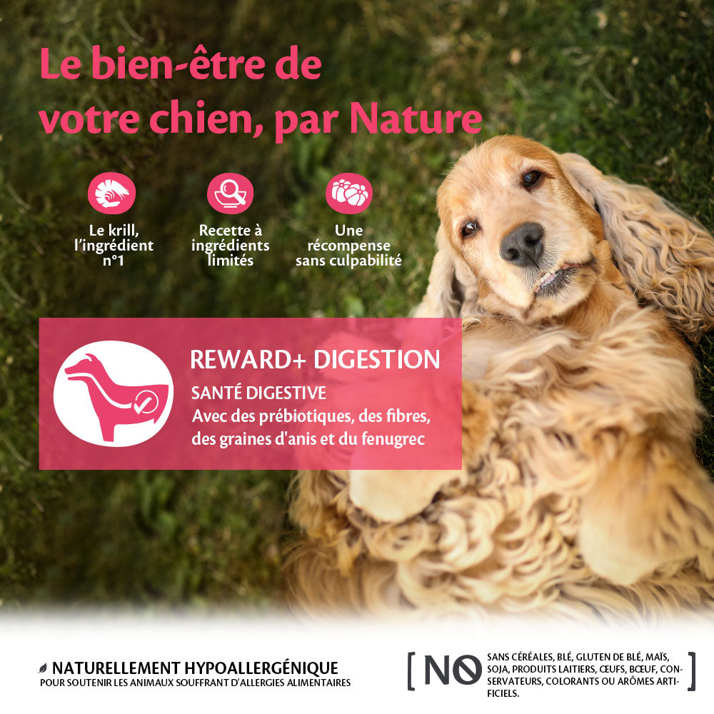 WELLNESS CORE Chien Treats En-cas Krill 170g