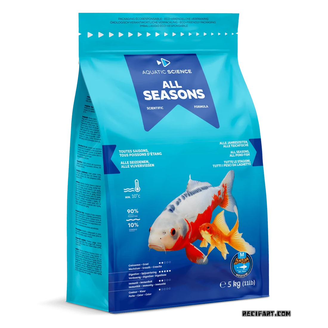 AQUATIC SCIENCE All Seasons Medium 9.5kg