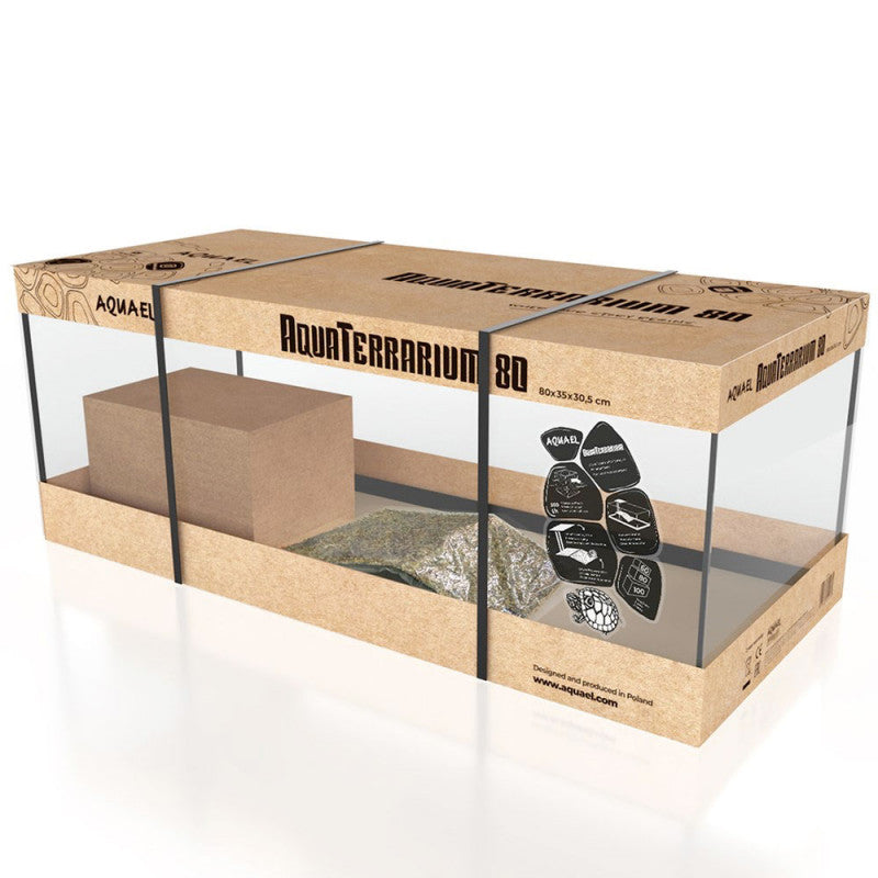 AQUAEL Aquaterrarium 80 avec filtre 500l/h
