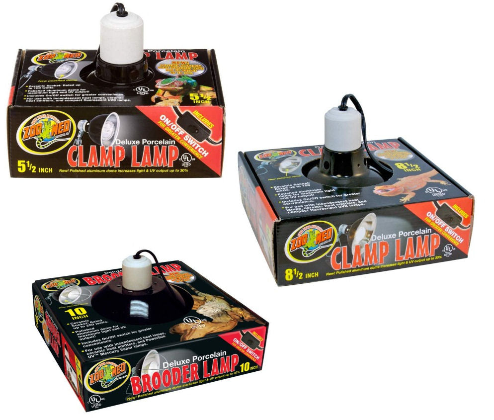 ZOOMED Clamp Lamp Support Deluxe Porcelaine 25 cm