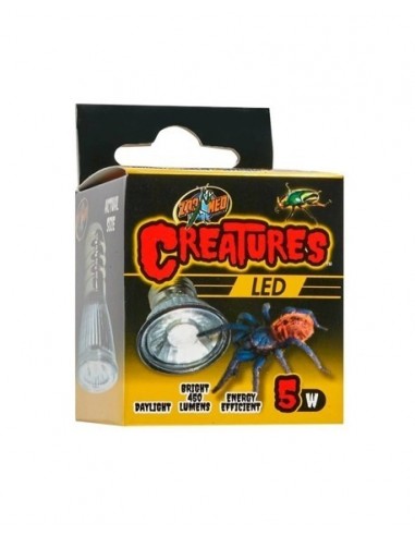 ZOOMED Creatures Black Light LED 5W Lampe UV pour invertébrés 395 nm