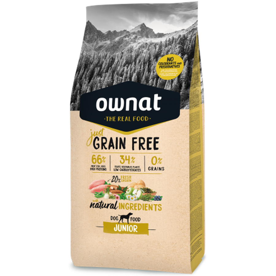 OWNAT Just Grain Free Junior Poulet 3kg