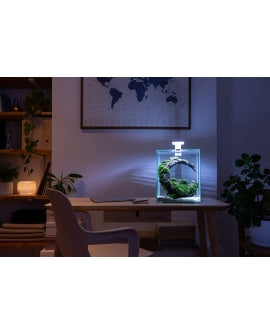 AQUAEL Aquarium Shrimp Set Smart Day & Night 10L Noir