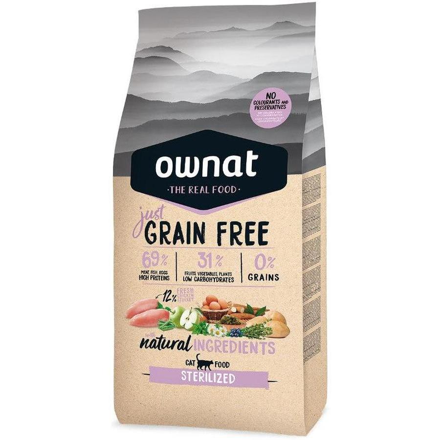 OWNAT Just Grain Free Sterilized Cat 2kg
