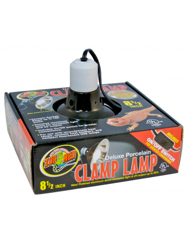 ZOOMED Clamp Lamp Support Deluxe Porcelaine 25 cm