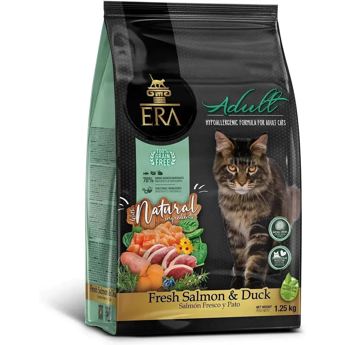 ERA Centurion Sans Cereales ADULTE.- Saumon frais & canard 1,25 kg NOUVEAU