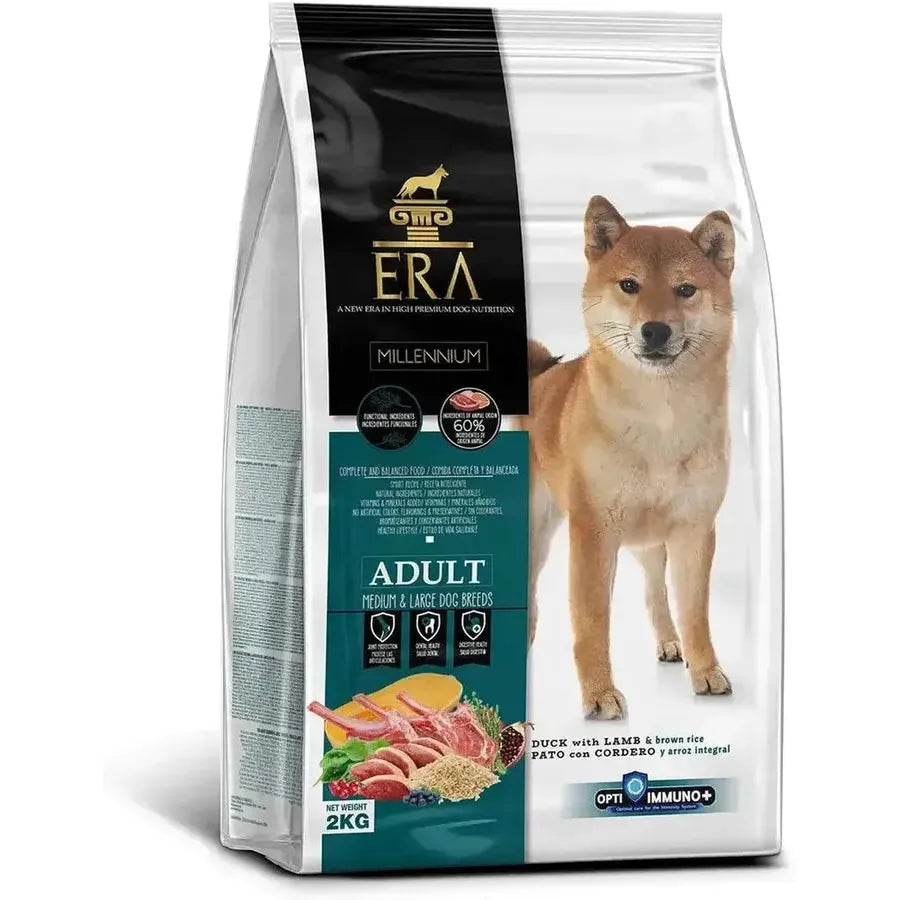 Era Millennium Adulte Moyenne/Grande - Canard & Agneau 2 kg