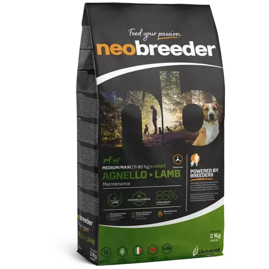 Neobreeder Agneau chien adulte medium maxi