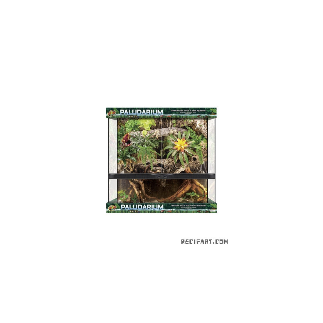 ZOOMED Paludarium 91x46x91 cm 80L