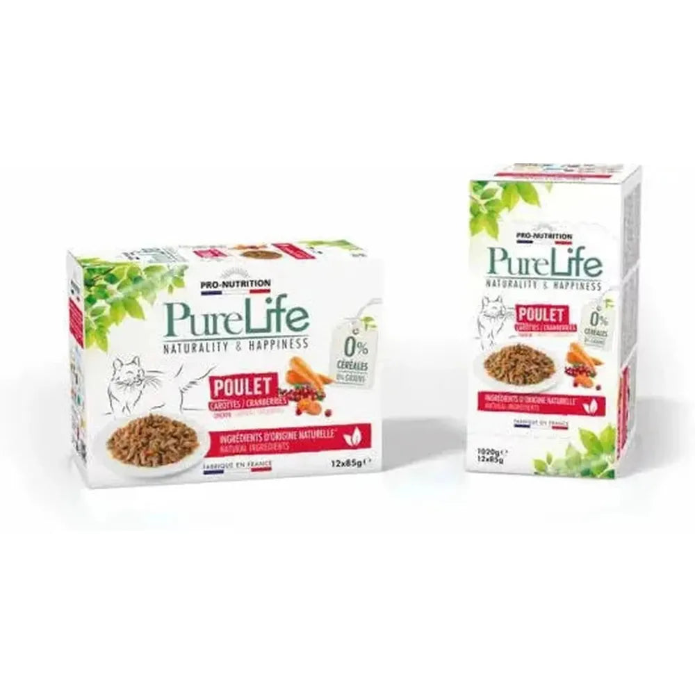 PURE LIFE Chat Wet Poulet 12x85g