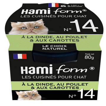 HAMIFORM Cuisinés Chats N°35 Saumon 80g
