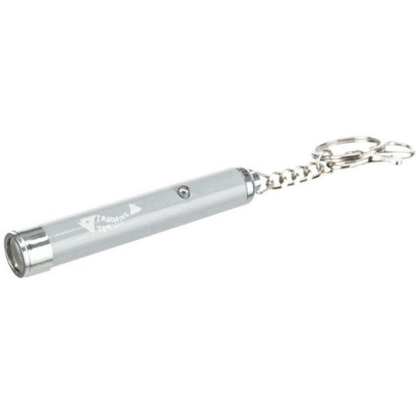 TRIXIE Pointeur LED Catch the Light Poisson 8 cm Gris