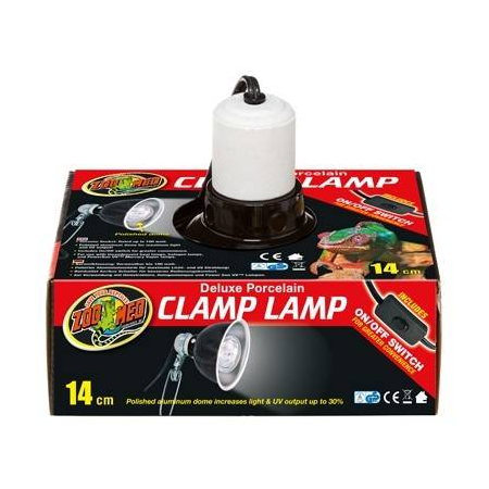 ZOOMED Clamp Lamp Support Deluxe Porcelaine 25 cm