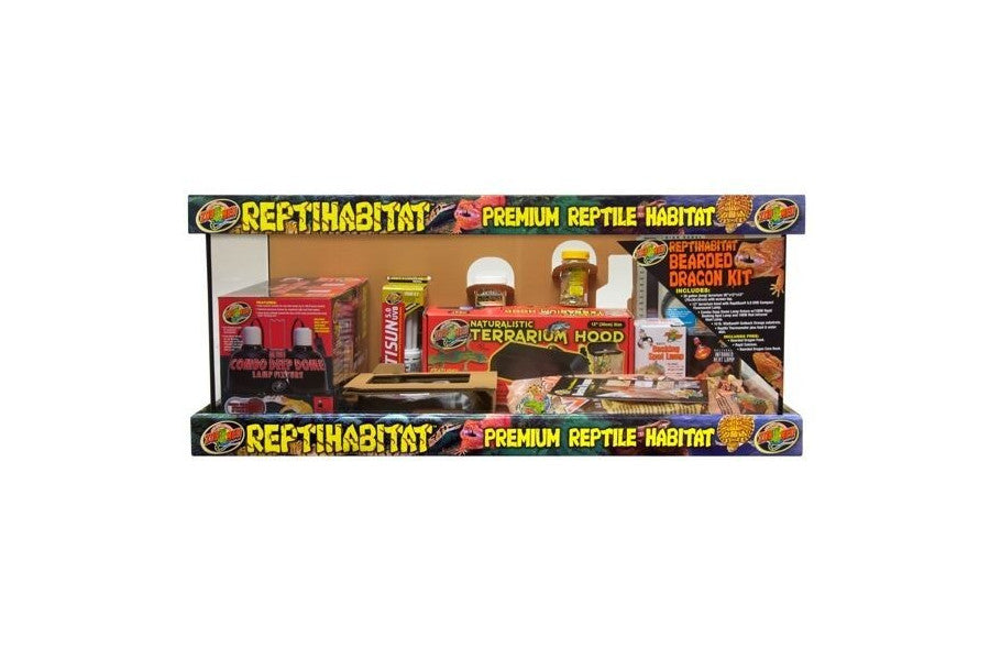 ZOOMED ReptiHabitat Kit Juvenile Dragon Barbu 76x30x30cm Terrarium Complet 20 Gallons