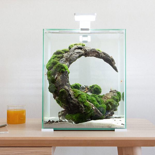 AQUAEL Aquarium Shrimp Set Smart D&N 30 Blanc 30L